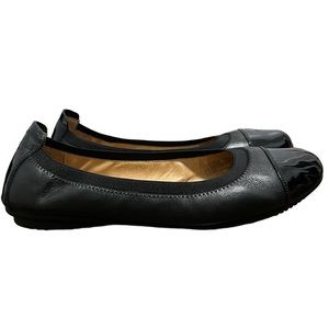 Josef Seibel Black Patent Leather Pippa Ballet Flats Sz 40 or Sz 8.5